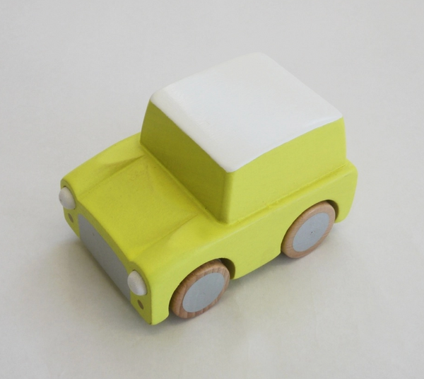 Wooden Wind Up Car