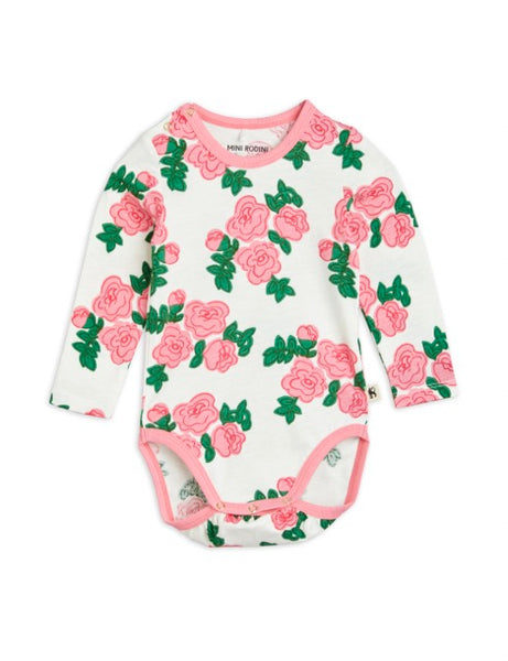 Roses All Over Print Baby Set