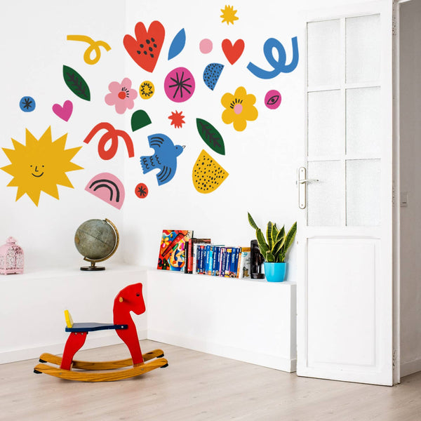 Pattern Play - Kids Nursery Room Wall Sticker