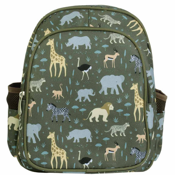 Kids Backpack with Insulated Front Compartment: Savanna