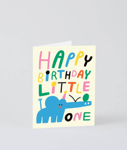 'Happy Birthday Little One' Card