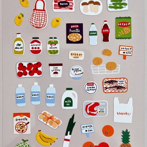 Supermarket Stickers