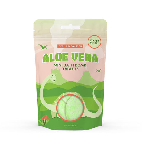 Kids Aloe Vera Dino Bath Bomb Tablets