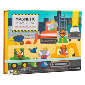 Construction Site Magnetic Play Scene