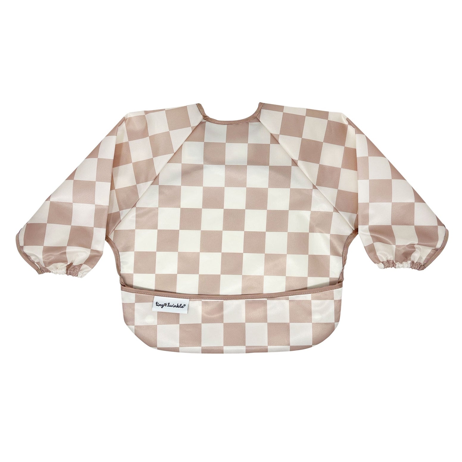 Mess-Proof Full Sleeve Bibs in Checkers