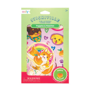 Stickiville Scented Stickers: Puppies & Peaches