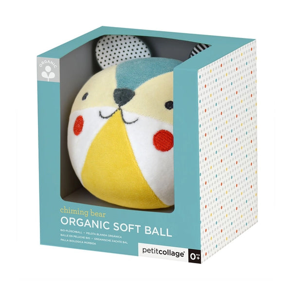 Organic Bear Soft Chime Ball