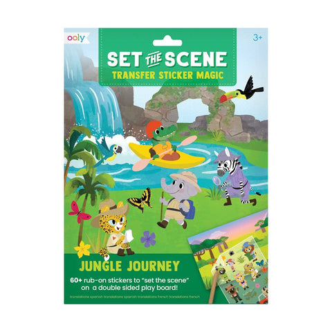 Set the Scene Transfer Sticker Magic - Jungle Journey