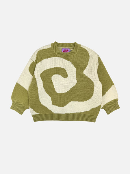 Swirl Sweater in Sage