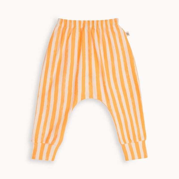 Hareem Pants in Orange Stripe