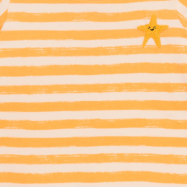 Cruz T-Shirt in Orange Stripe
