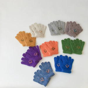 Kids Smiley Gloves