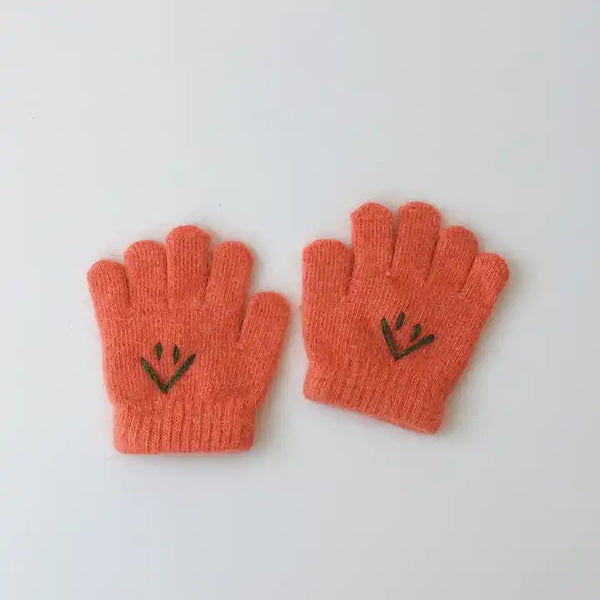 Kids Smiley Gloves