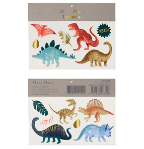 Dinosaur Kingdom Large Tattoos (Set of 2)