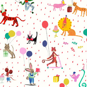 Tigers & Candles Gift Wrap