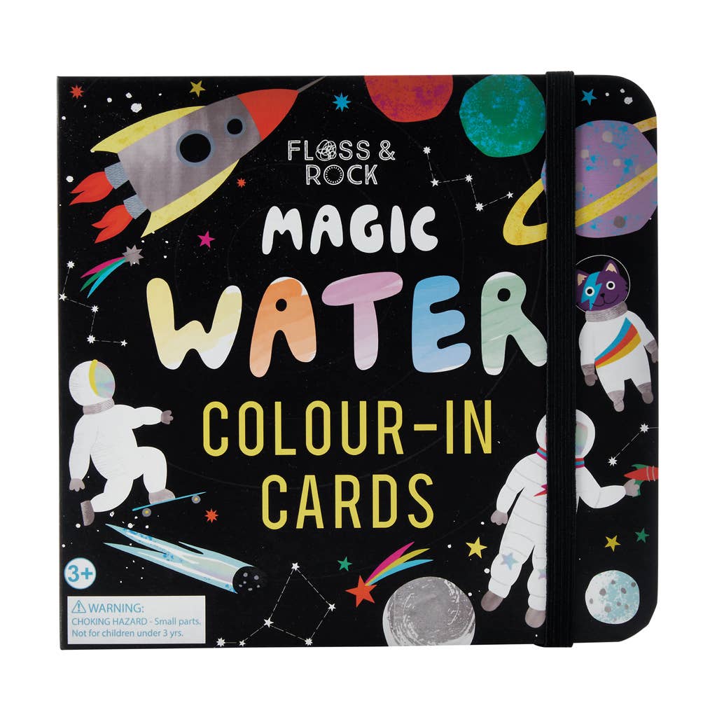 Space Water Colour-In Pen & Cards
