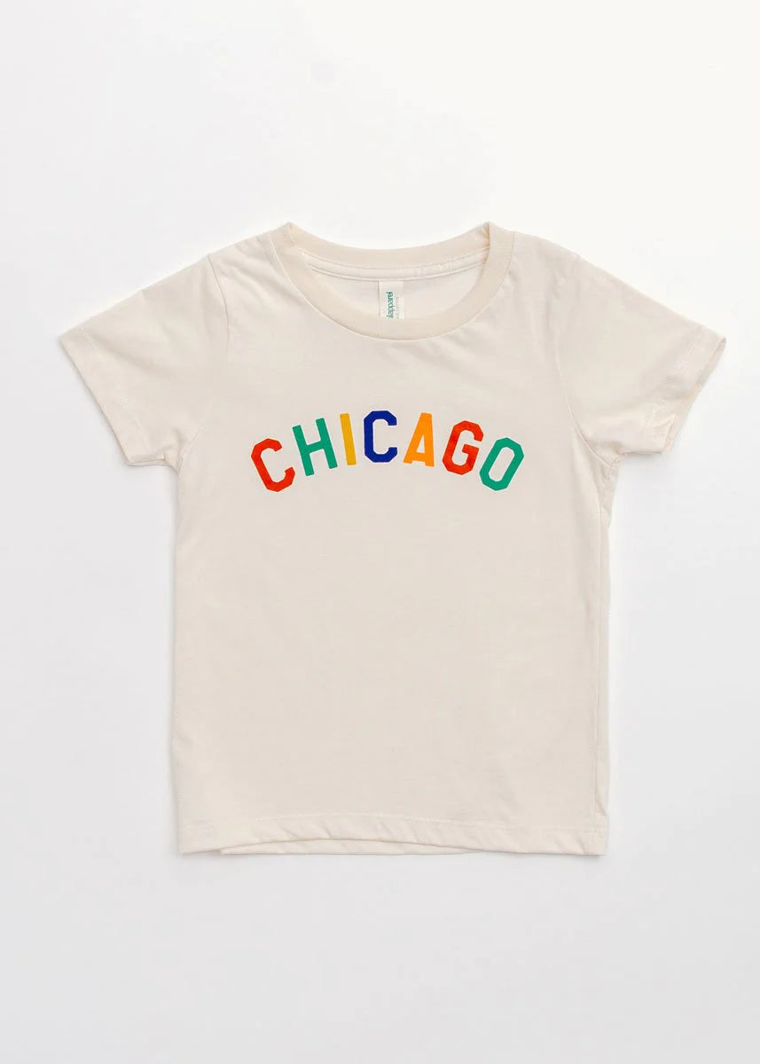 Sweet Home Chicago Youth Tee in Natural