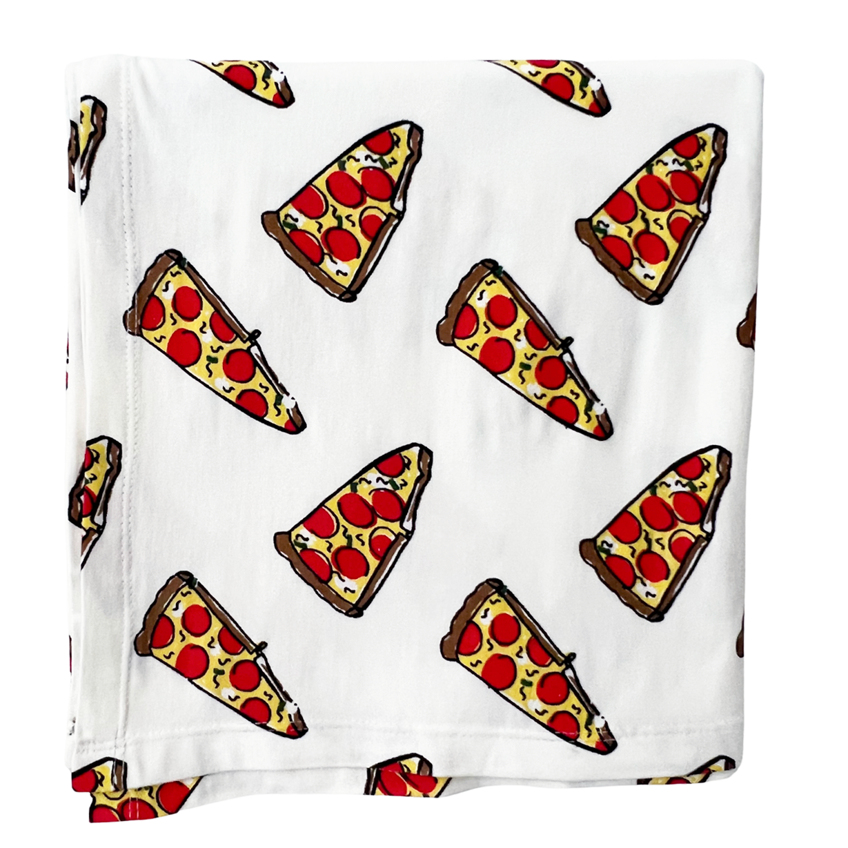 Pizza Stretch Swaddle Blanket