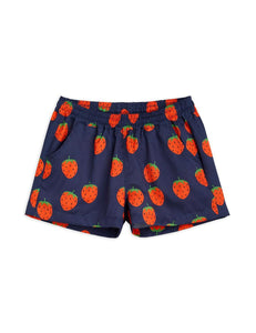 Strawberries All Over Woven Shorts
