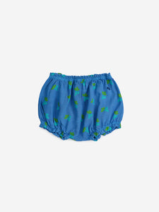 2T Sea Flower All Over Woven Ruffle Bloomer