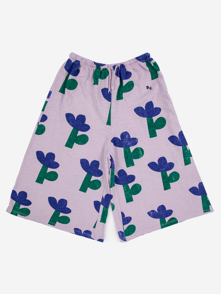 Sea Flower All Over Culotte Pants