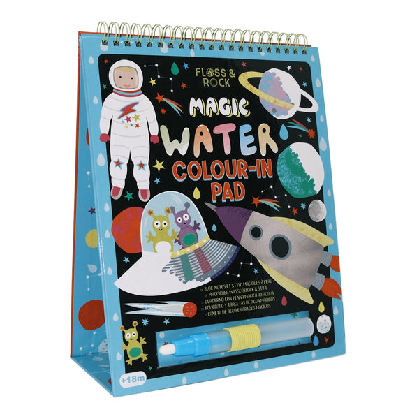 Space Magic Water Colour-In Easel Pad
