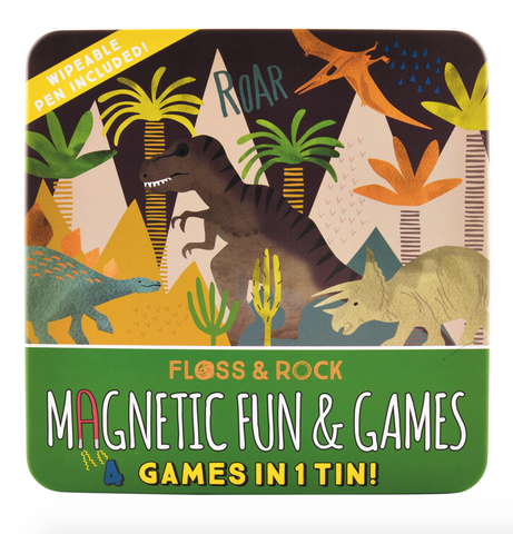 Dino Magnetic Fun & Games Compendium