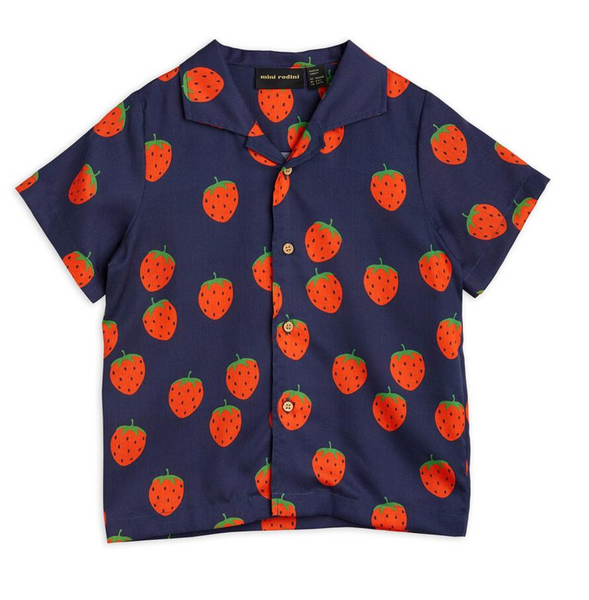 Strawberries Woven Shirt