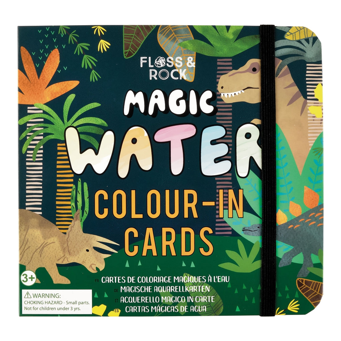 Dinosaur Magic Water Colour-In Pen & Cards