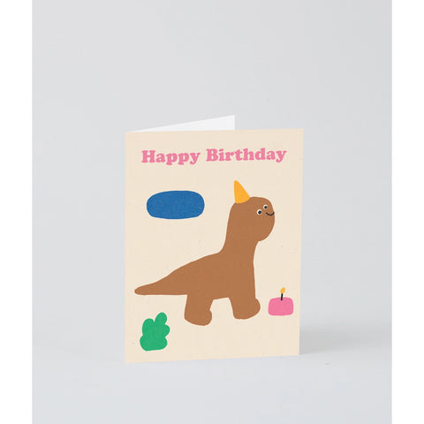 Happy Birthday Dinos Card