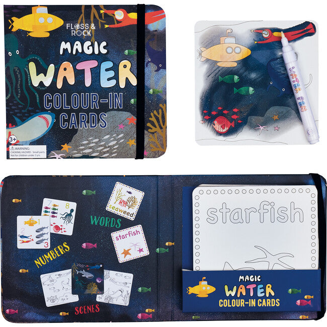 Deep Sea Magic Water Colour-In Pen & Cards